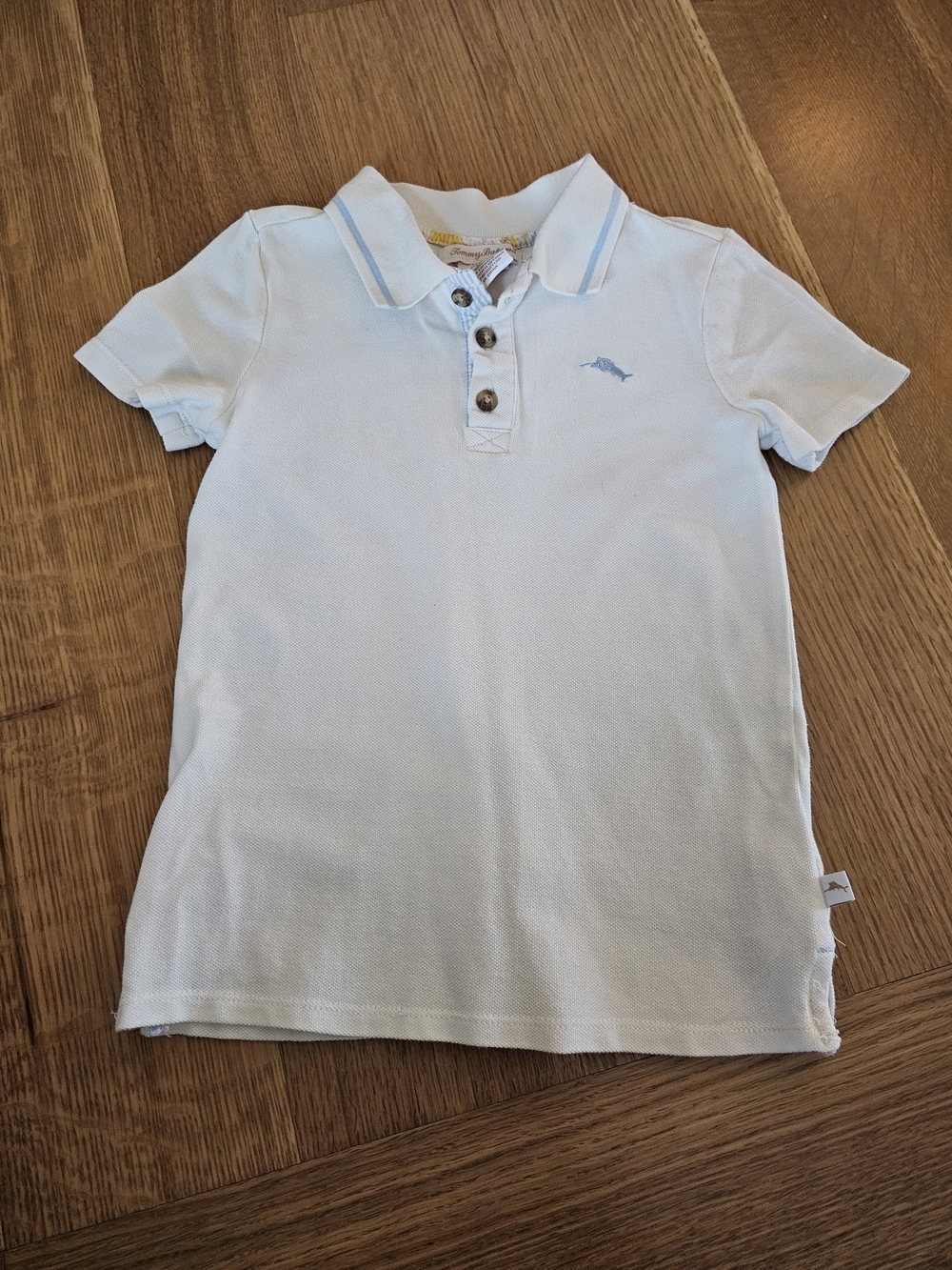 Tommy Bahama Light Blue Polo Shirt for Kids